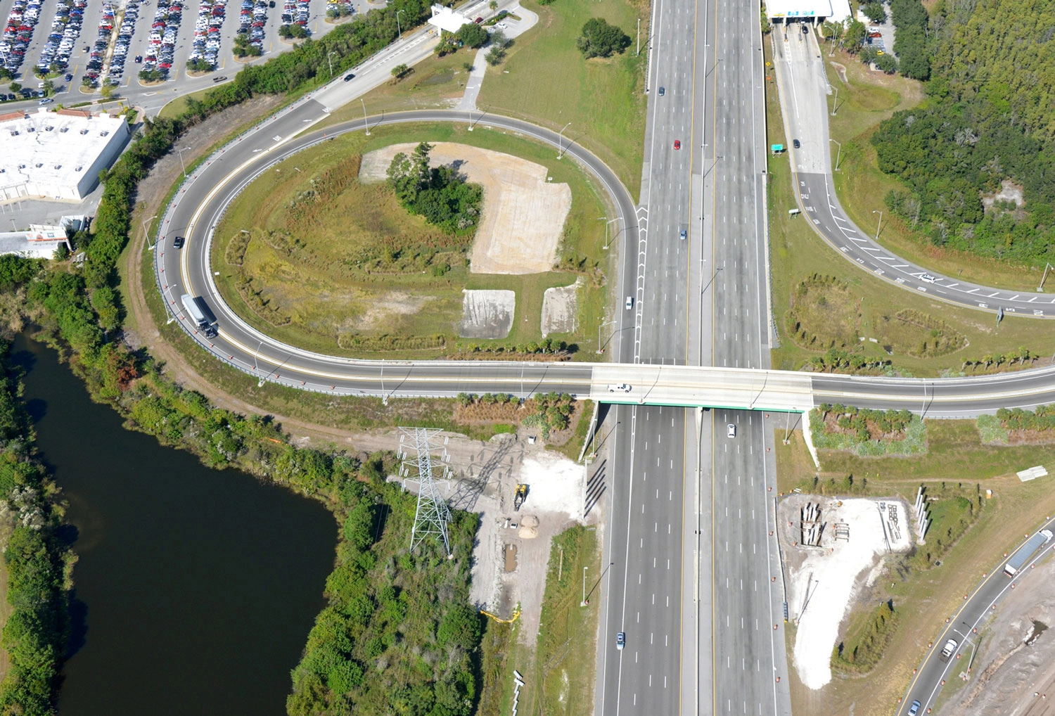 The SR 91 at I-4 SR 400 Interchange Improvements project was a Design-Build project in Orange County, Florida for the Florida Department of Transportation. Started in 2013 and was completed in 2014, the project included connecting these two major transportation corridors that carries tens of thousands of vehicles each day.