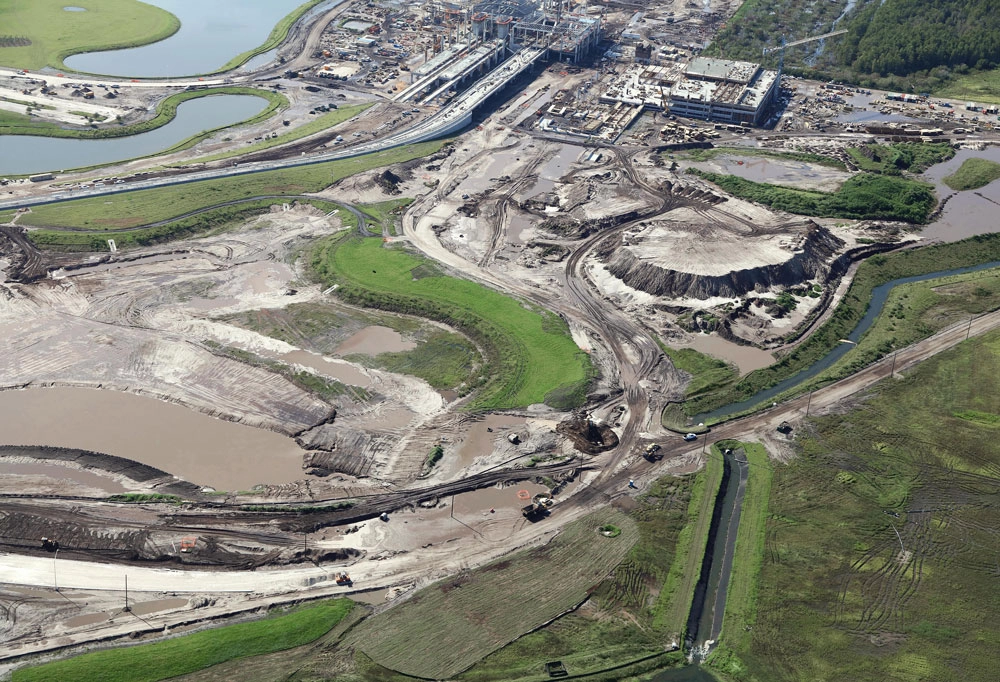 The Orlando International Airport South Airport APM Complex was a bid build awarded to The Middlesex Corporation in 2015 for the Greater Orlando Aviation Authority (GOAA). A joint venture project, The Middlesex Corporation worked as a General Contractor to Hensel Phelps. The project included pond construction, storm water, and erosion control, and construction on roads, bridges, and MSE walls.