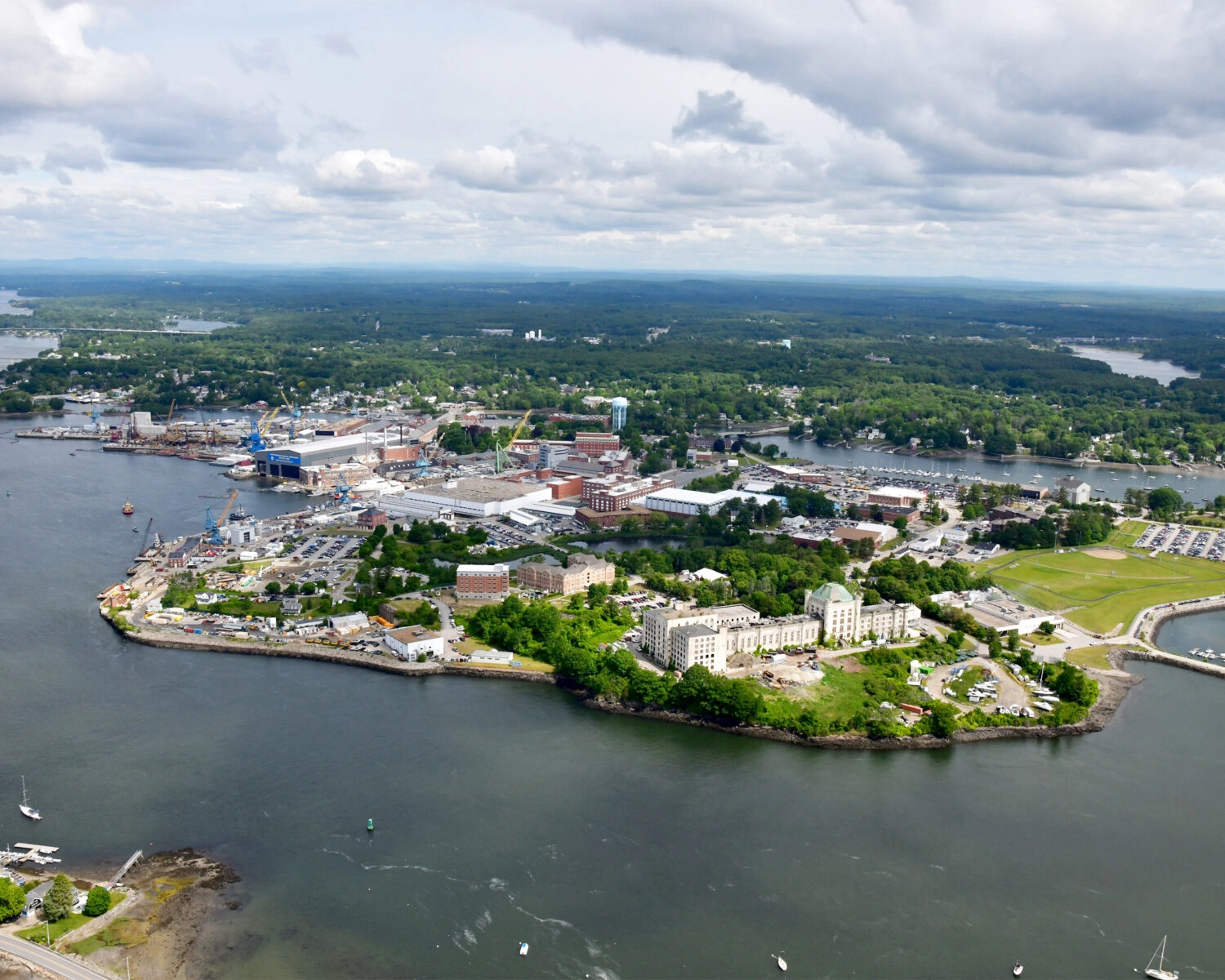 Project P-381 Multi-Mission Drydock #1 is a joint venture, bid build project, won in 2021 and expected to be completed in 2026. Located in Kittery, Maine at the Portsmouth Naval Shipyard for the NAVFAC, the project is valued at $1.1B.