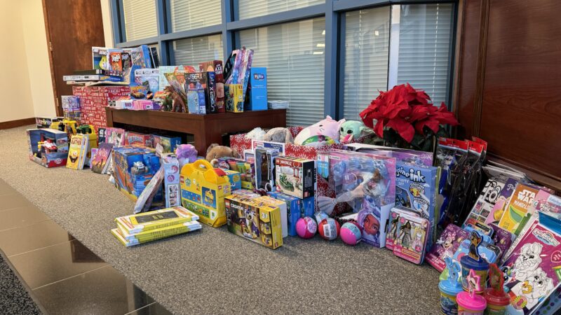 Annual Toy Drive, The Middlesex Corporation - Community Involvement.