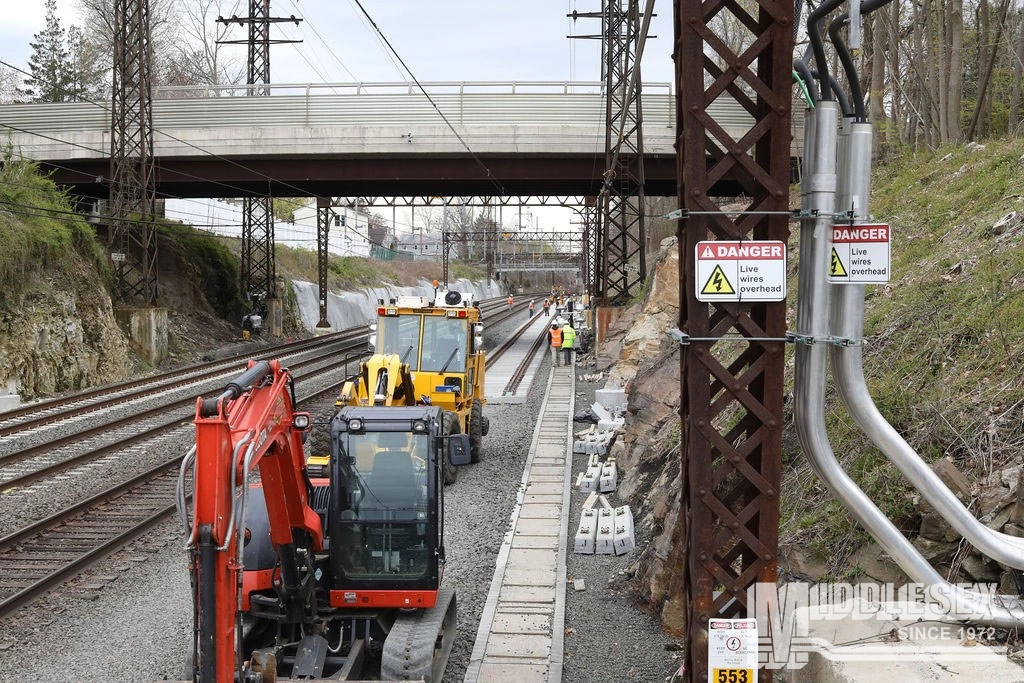 Walk Bridge Replacement in Norwalk/Danbury, CT for the Connecticut Department of Transportation. The Middlesex Corporation, 2017.