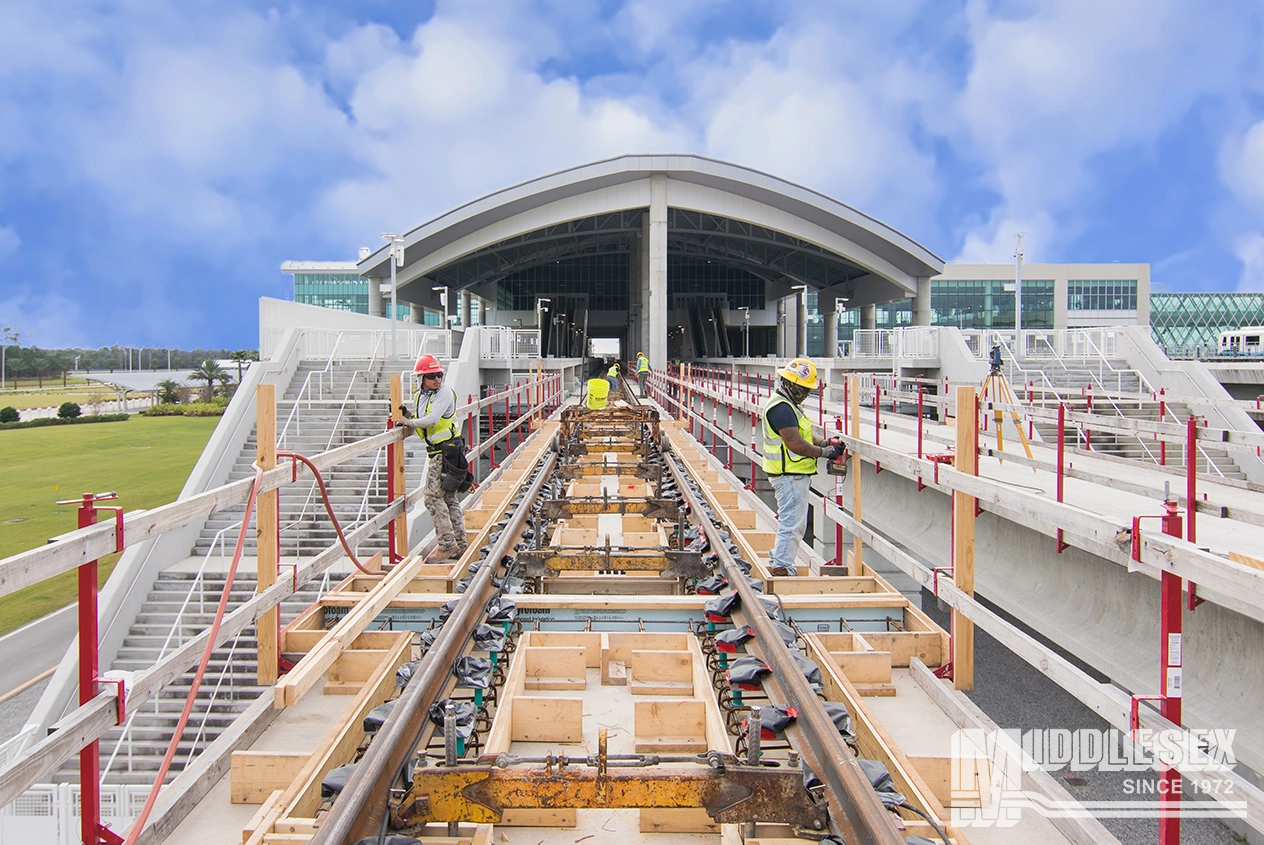 The Brightline Zone 2 contract comprises the construction of a dual track rail infrastructure through Orlando International Airport for Brightline Trains LLC.