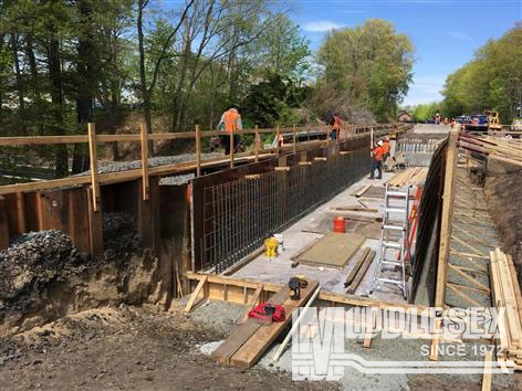 The Middlesex Corporation provided civil, site, and structural improvements for Amtrak’s installation of 26 miles of second track between Hamden and Windsor, Connecticut. Known as the New Haven-Hartford-Springfield Double Track (NHHS) project, the work conducted earned the 2017 Arthur Gruhn Excellence in Construction for a Challenging Project and the 2018 Associated Builders and Contractors (ABC) Connecticut Chapter, Excellence in Construction Award.